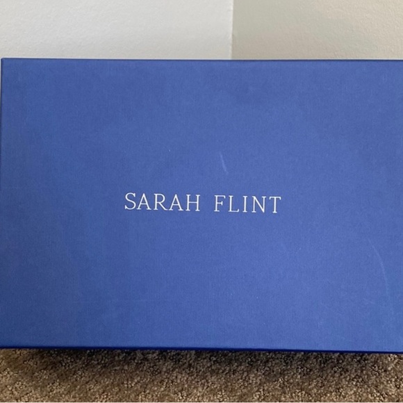 SARAH FLINT Perfect Pump 85 Cognac Twist Suede NEVER WORN